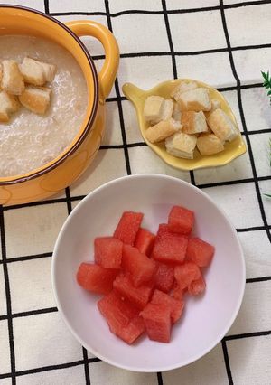 Hình của món Cháo sườn.