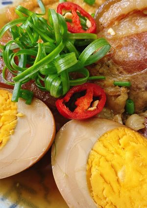 Hình của món Thịt Kho Trứng.