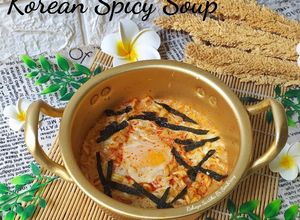 Foto resep Korean Spicy Soup "Mie Sedap"