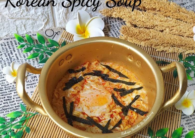 Resep Korean Spicy Soup &#34;Mie Sedap&#34; Anti Gagal