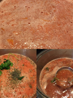 Una foto de Caldo de Tomate en especias (salsa ligera)