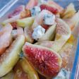 Ensalada de higos y queso azul
