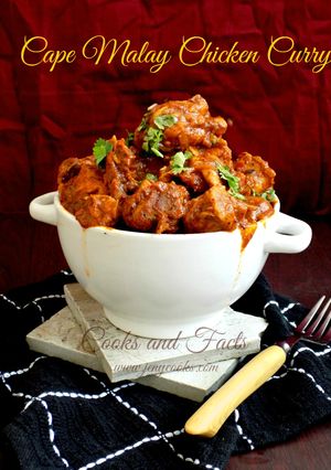 A picture of Cape Malay Chicken Curry.