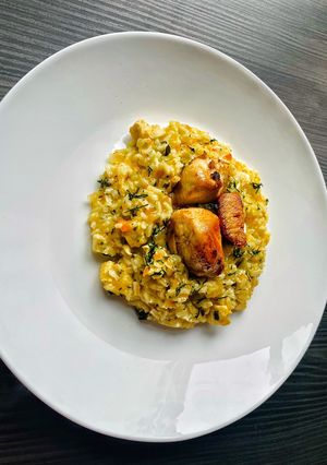 O poză a rețetei Orez cu carne 🍗.