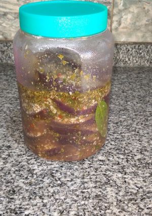 Una foto de Berenjenas en escabeche 🤗