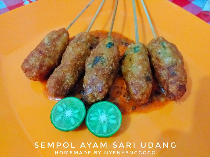 Resep 🍢 Sempol Ayam Blackpapper sari Udang 🦐 Ekonomis Untuk Jualan