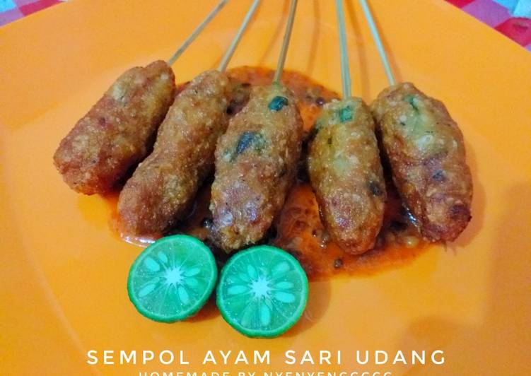 Resep 🍢 Sempol Ayam Blackpapper sari Udang 🦐 Anti Gagal