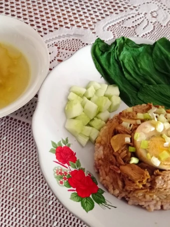 Langkah Gampang Menyiapkan Resep  Nasi tim ayam simpel yang Lezat, Enak Banget