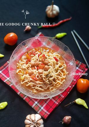 Foto resep Mie Godog Chunky Ball