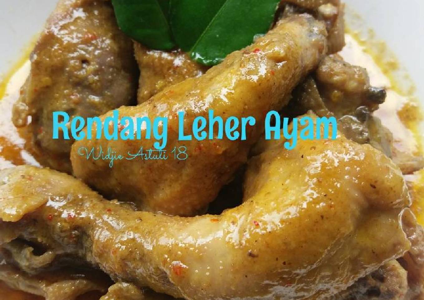 Rendang Leher Ayam (#Pr_RecookRancakBana)