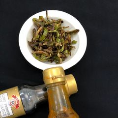 A picture of Green chilli fry.