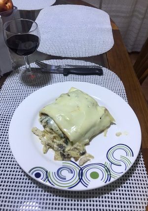 Una foto de Lasagna mixta