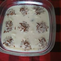 A picture of Ras malai 😋😋.
