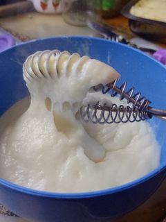 Una foto de Salsa blanca en microondas sin manteca