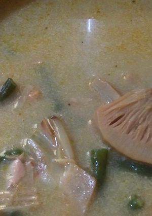 Foto resep Gule Nangka Muda (Tewel) dan Kacang Panjang