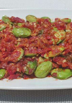 Foto resep Sambal Pete Pedas Manis