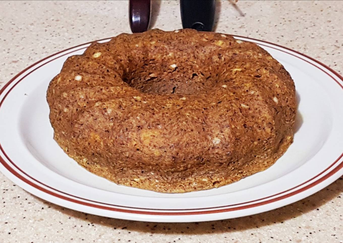 Pan de calabaza low carb en microondas