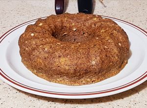 Una foto de Pan de calabaza low carb en microondas