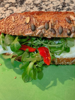 Una foto de Almuerzo saludable 😋😜