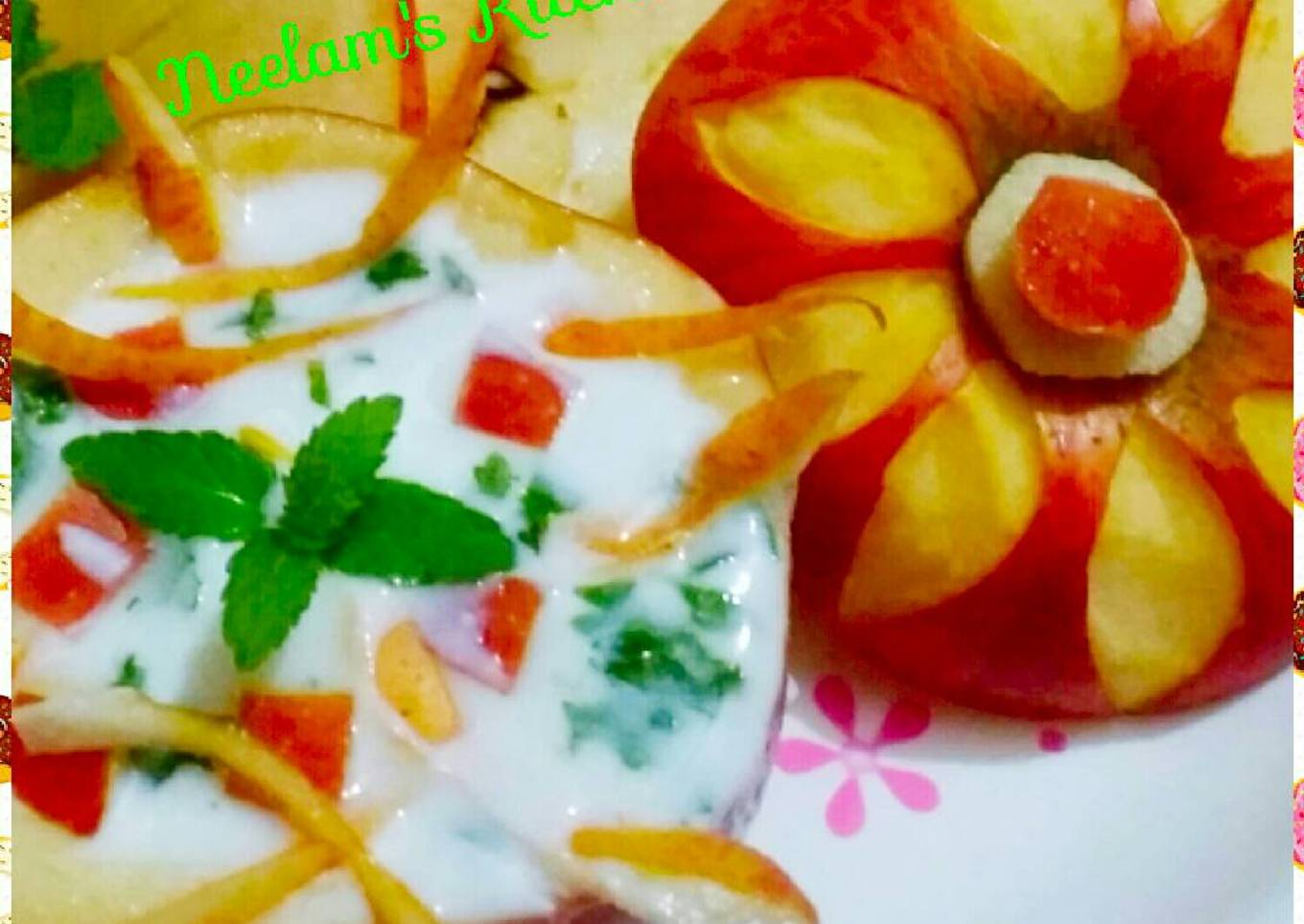 Minty Apple Raita