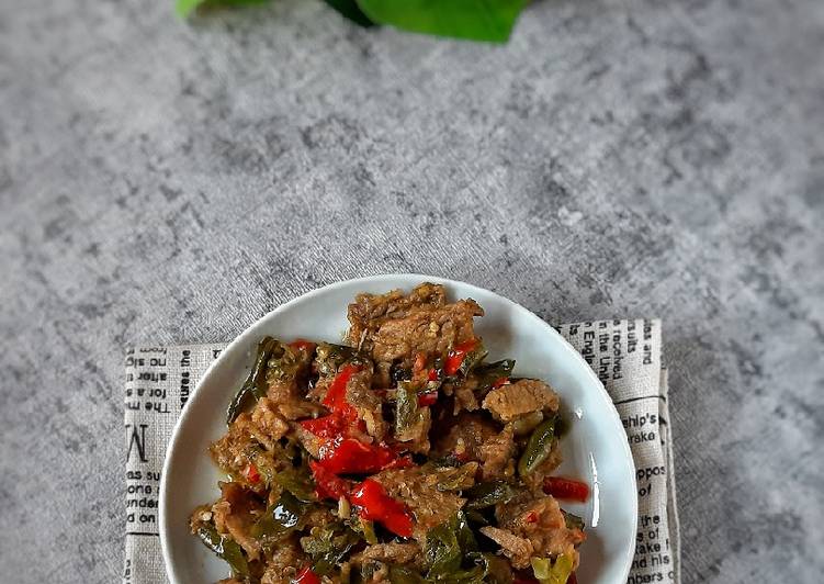 Tumis Daging Cabe Ijo