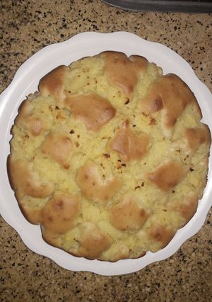 Una foto de Torta matera!! Con crema pastelera muy rica y económica💛