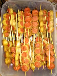 Foto resep Sate Sosis Gulung