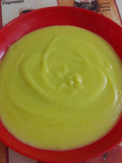 Una foto de Crema de patata y zanahoria