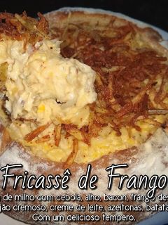Una foto de Pan Italiano con relleno de Fricassê de Pollo