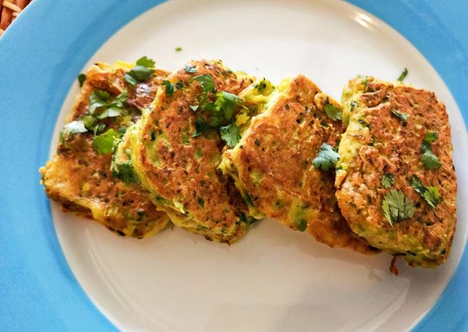 Vegan French toast / Non Fried Veggies Bread Pakoras