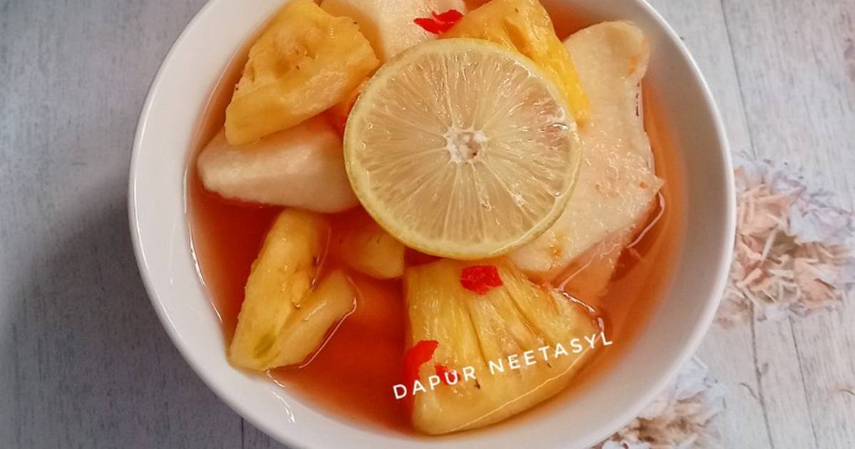 Resep Asinan Bengkoang Nanas oleh Dapur Neeta - Cookpad