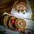 Chocolate chiffon swiss roll