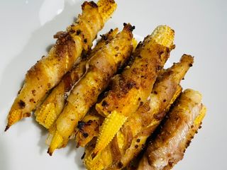 烤培根豬肉捲玉米筍