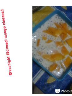 Foto resep Overnight Oatmeal Mango and Chiaseed