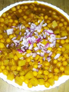 ঘুগনি (ghoogni recipe in Bengali) রেসিপির প্রধান ছবি