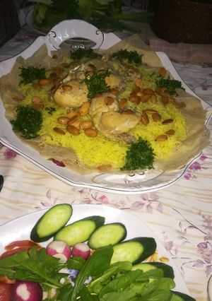 صورة لوصفة منسف اردني