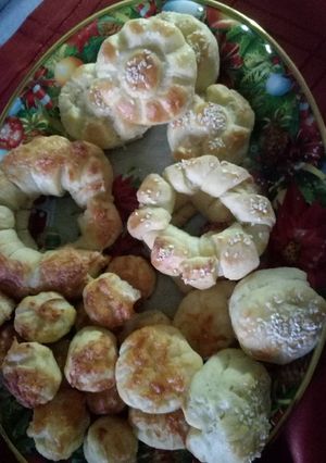 Sajtos pogácsa recept fotója