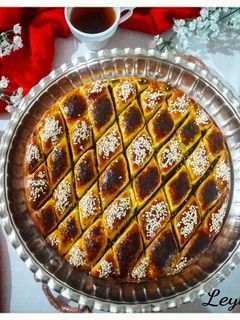 عکسی از دستور نان کماج خرمایی