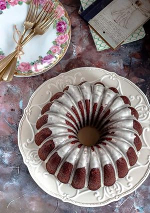 Foto di Bundt cake cioccolato e caffè