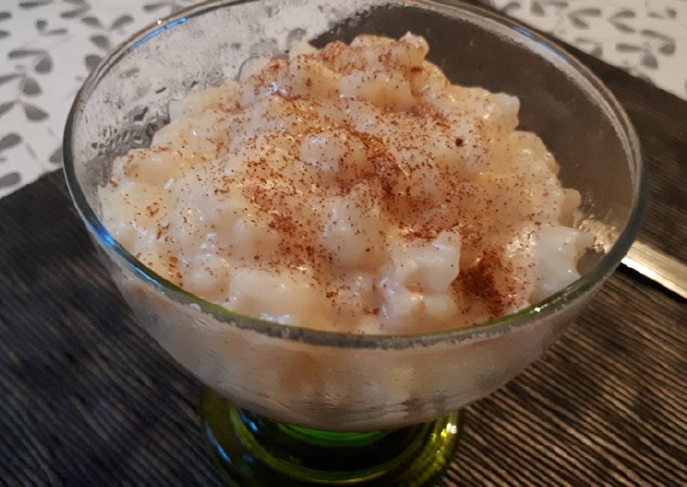 Rice pudding (arroz con leche)