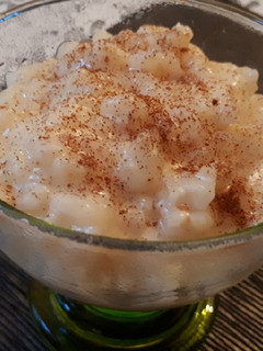 Una foto de Rice pudding (arroz con leche)
