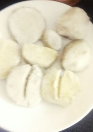 A picture of Boiled Sweetpotatoes#CookedwithCookpad.
