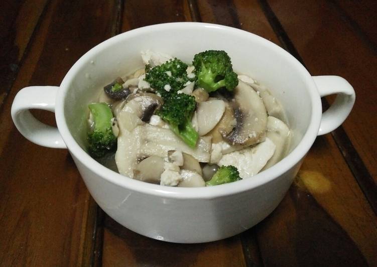 Resep Tumis Jamur Brokoli (Menu Diet Sehat) Anti Gagal
