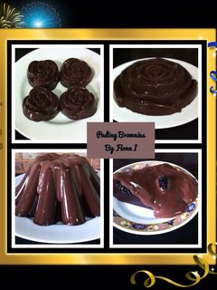 Foto resep Puding Brownies