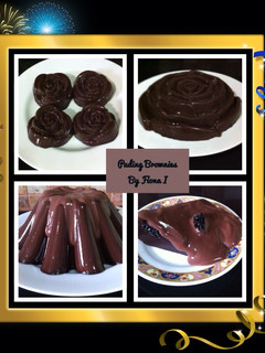 Foto resep Puding Brownies