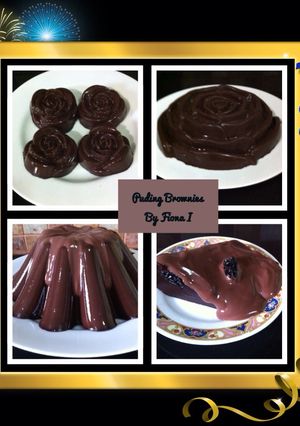 Foto resep Puding Brownies