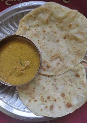 கரைச்ச மாவு ரொட்டி (Karaicha maavu rotti recipe in tamil) செய்முறை முக்கிய புகைப்படம்