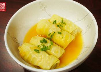 How to Recipe Yummy Japanese Cabbage Rolls 
