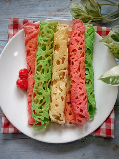 Foto resep Kue jaring laba laba