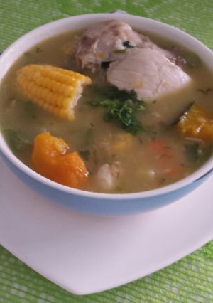 Una foto de Sopas de pollo